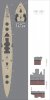 Pontos 35020WD1 HMS Hood Wooden Deck set Type 1 (1:350)